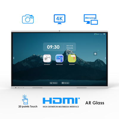 Multi-Function Lcd Panel Interactive Smart Board Whiteboard Supporting Touch Screen