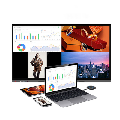I5 OPS Interactive Large Flat Panel Touch Screen For Video Conferencing