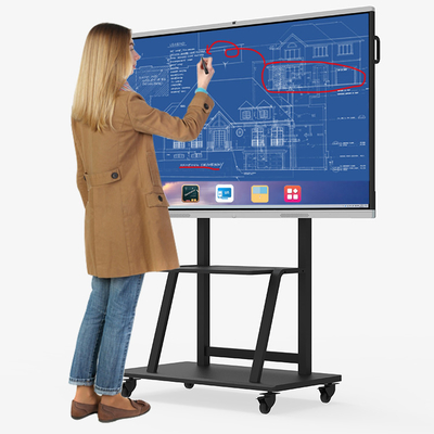 OEM 98 Inch Interactive Display , Interactive Screens For Classrooms 4K Resolution