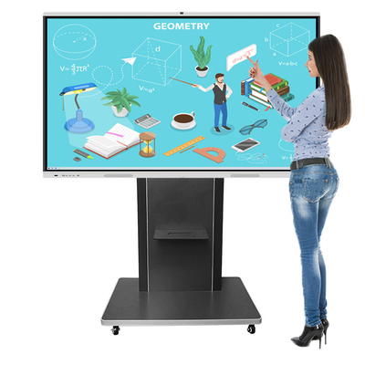 Classroom Interactive 100 Inch Smart Board With Human Voice Recognition