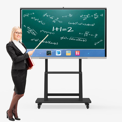 Multi Input 85 Inch Smart Board For Video Conferencing Multipurpose