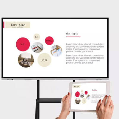 98 Inch 4K Interactive Classrooms Smart Interact Board